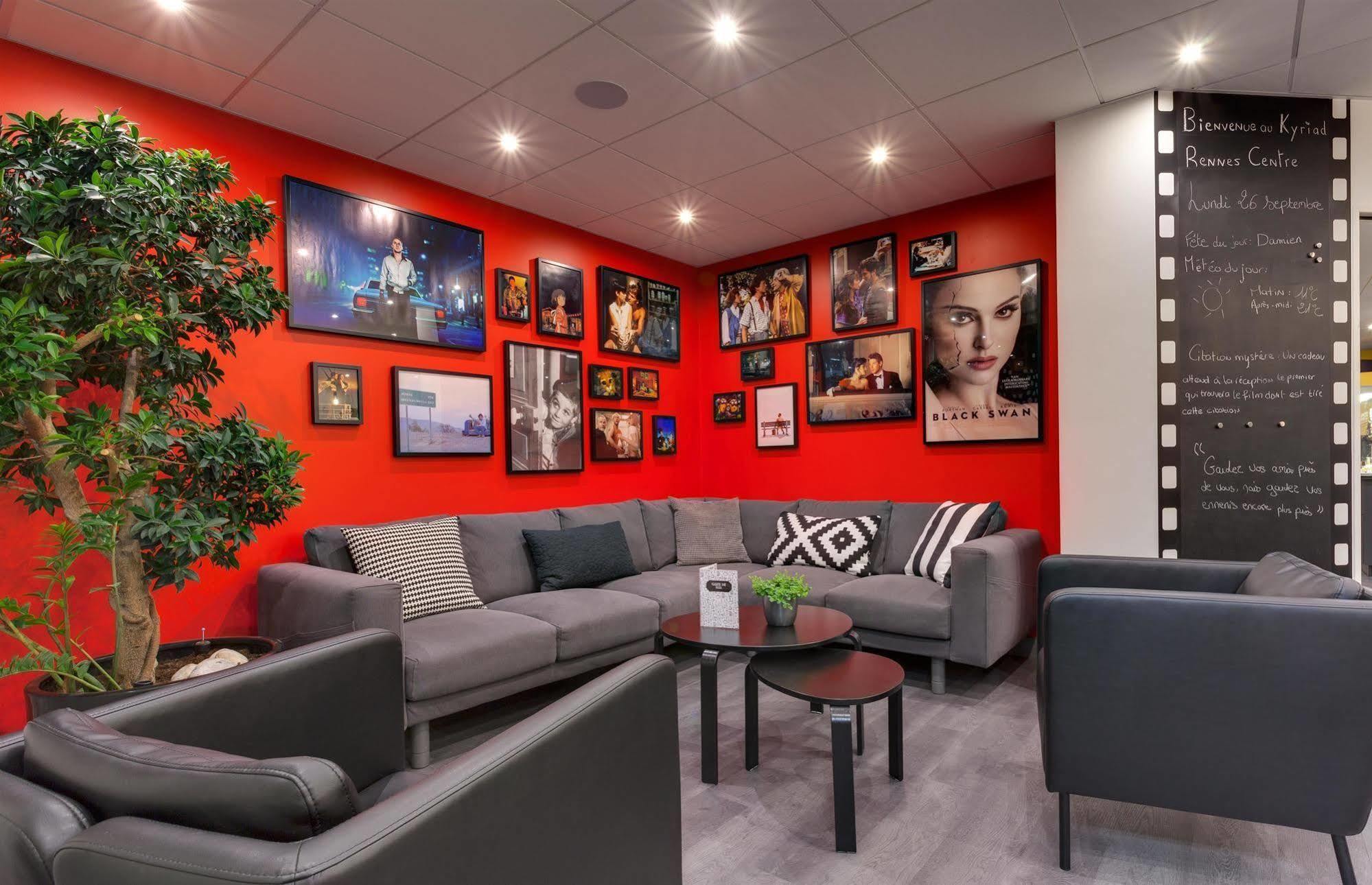 Hotel Kyriad Rennes Centre Gare Екстер'єр фото