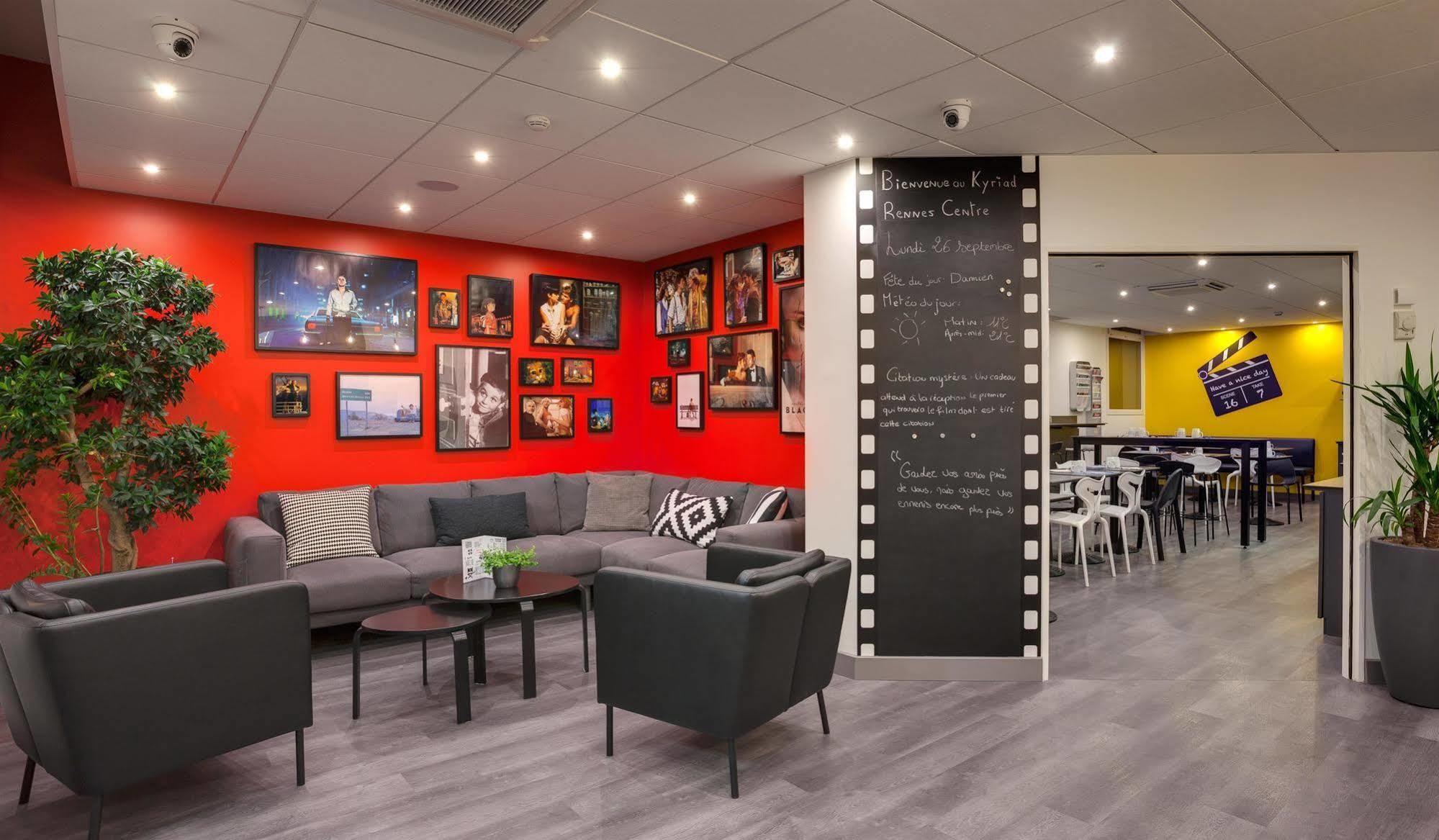 Hotel Kyriad Rennes Centre Gare Екстер'єр фото